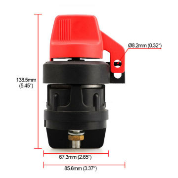 Isolateur de batterie interrupteur de déconnexion pour camion de voiture marine